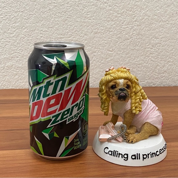 2005 Zelda Wisdom 16615 Westland “Calling All Princesses” Bulldog Dog Figurine - Picture 8 of 16